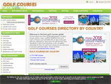 Tablet Screenshot of golfcoursesguide.org